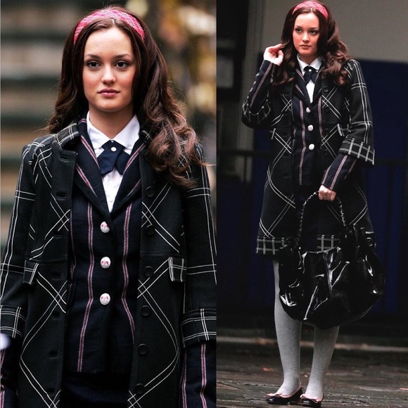 ASO BLAIR WALDORF DVF PLAID COAT 8 - Picture 2 of 13